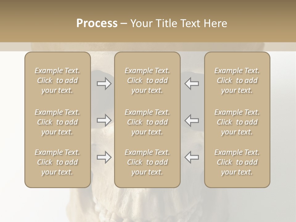 Human Skull PowerPoint Template