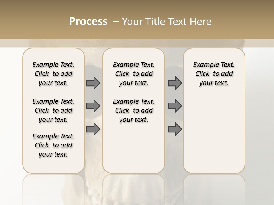 Human Skull PowerPoint Template