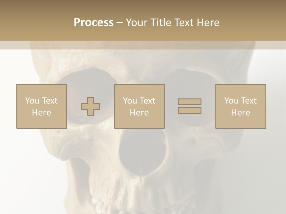 Human Skull PowerPoint Template