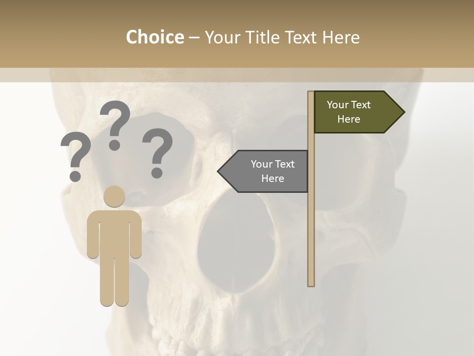 Human Skull PowerPoint Template