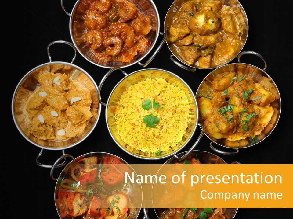 Indian Curries PowerPoint Template