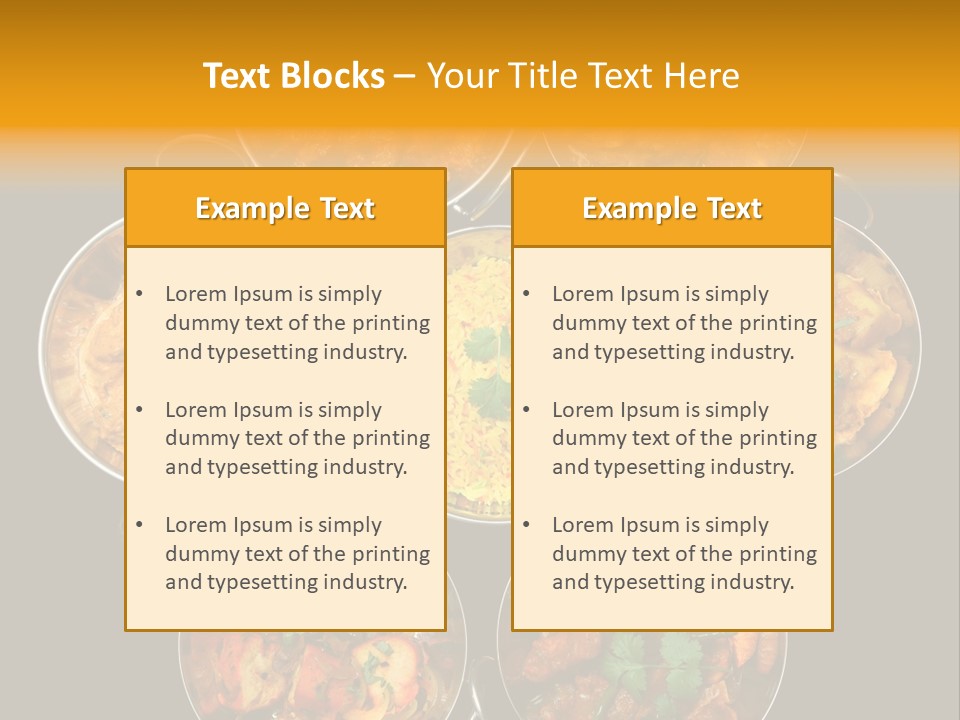Indian Curries PowerPoint Template