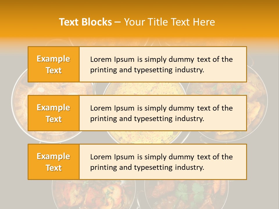 Indian Curries PowerPoint Template