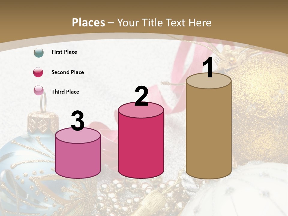 Winter Ornate Glowing PowerPoint Template