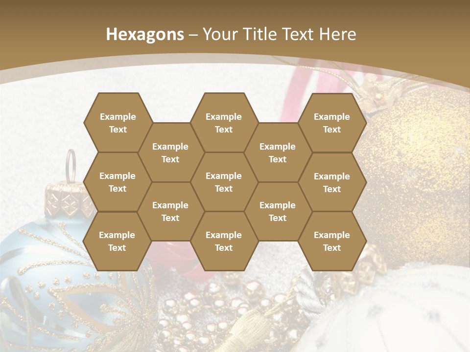 Winter Ornate Glowing PowerPoint Template