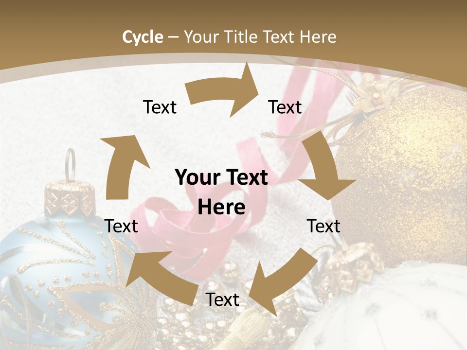 Winter Ornate Glowing PowerPoint Template
