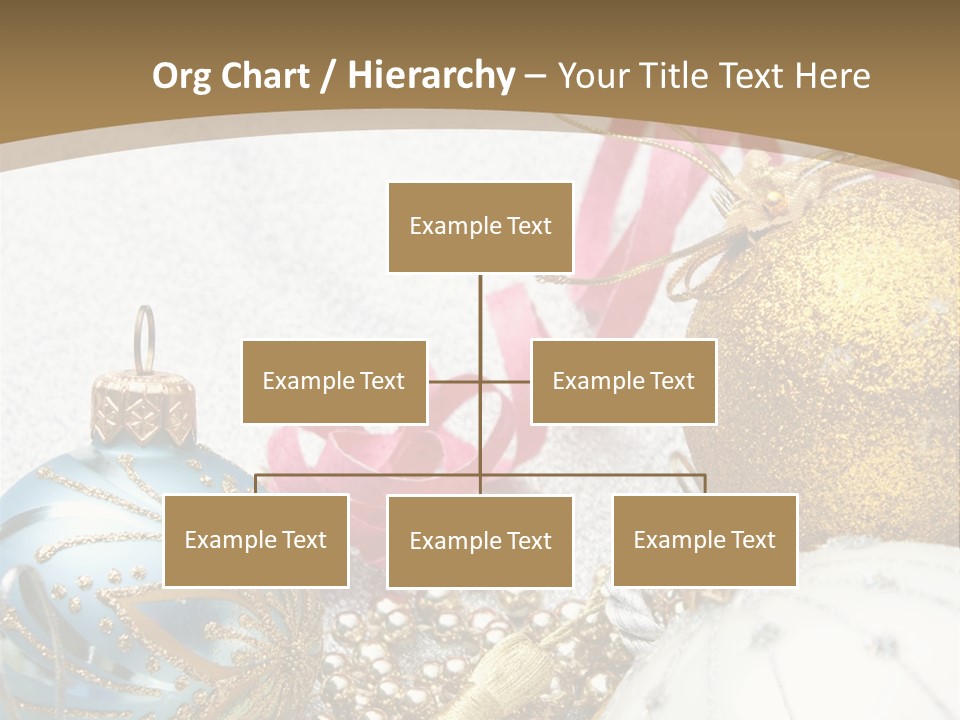 Winter Ornate Glowing PowerPoint Template