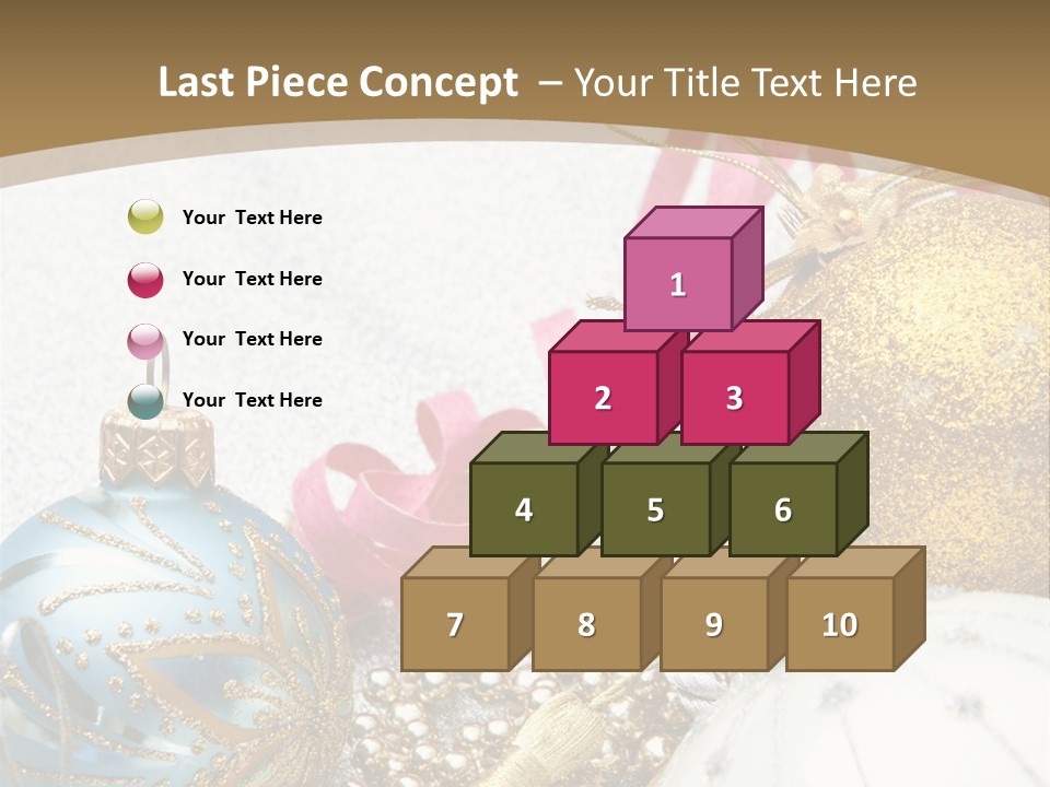 Winter Ornate Glowing PowerPoint Template