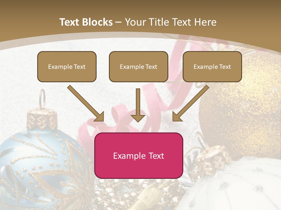 Winter Ornate Glowing PowerPoint Template