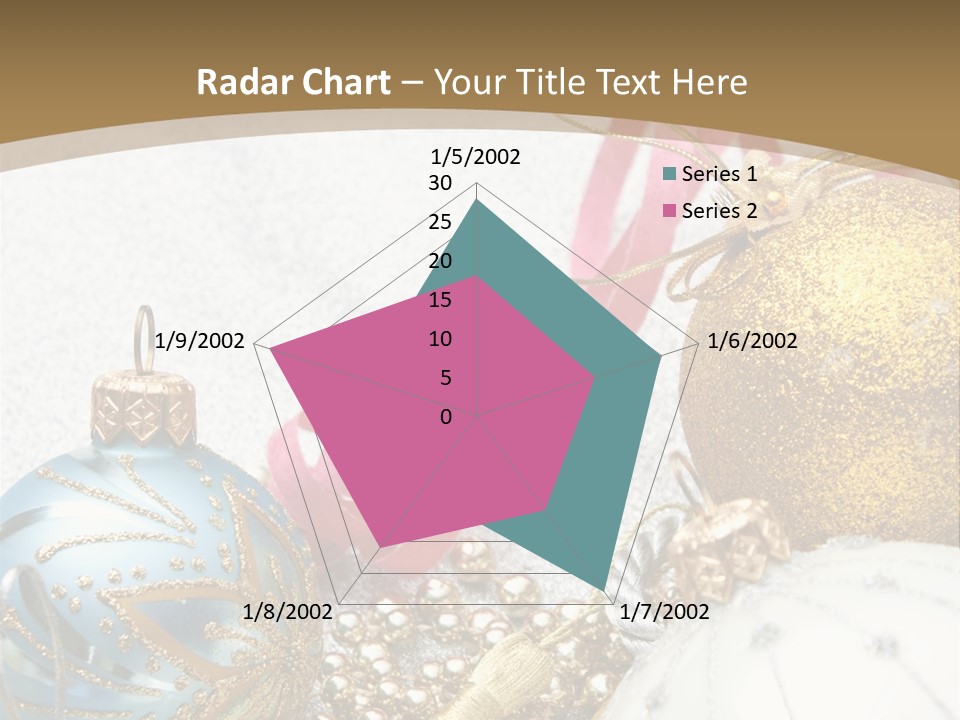 Winter Ornate Glowing PowerPoint Template