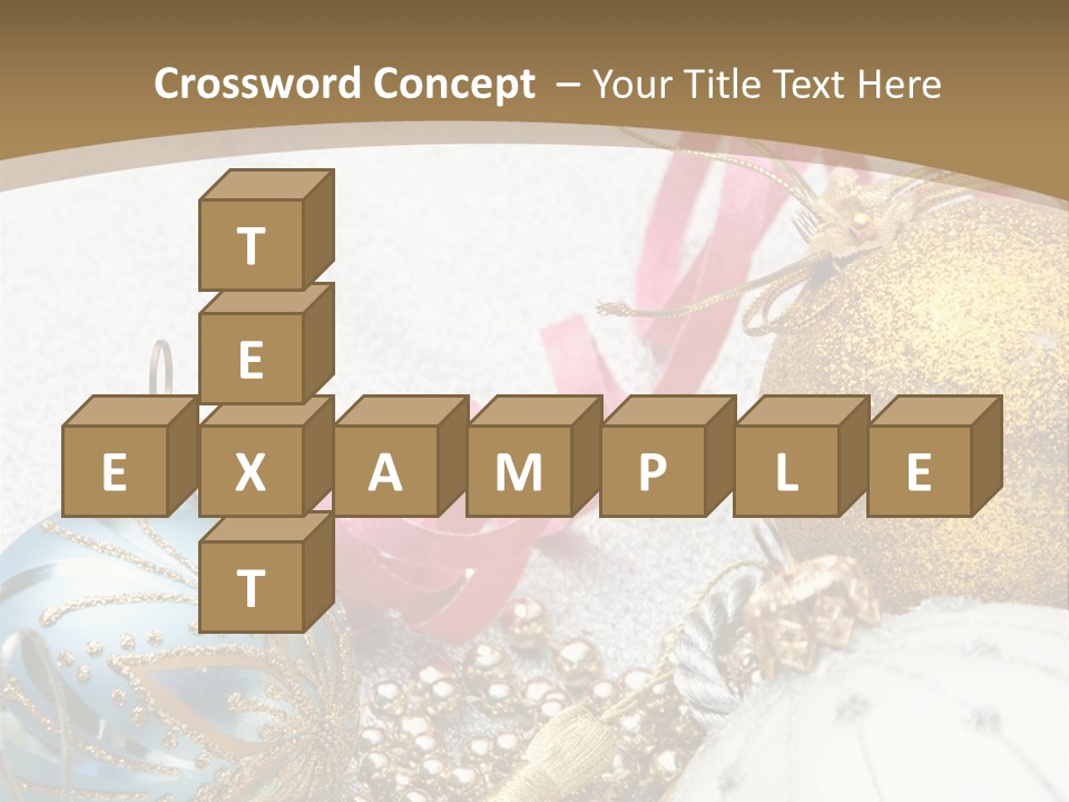 Winter Ornate Glowing PowerPoint Template