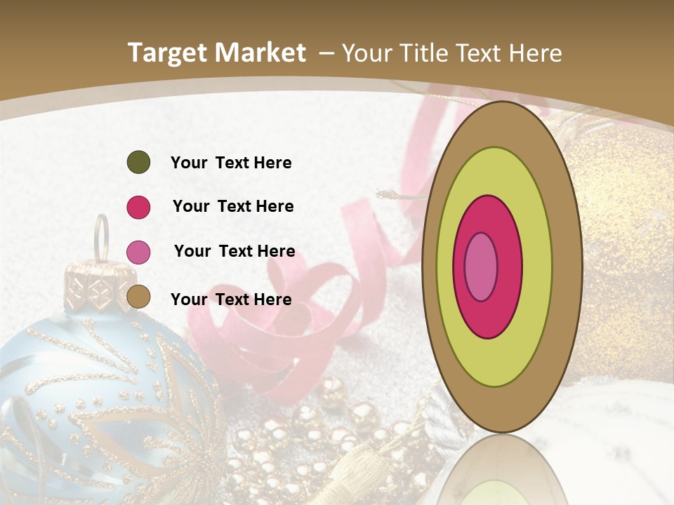 Winter Ornate Glowing PowerPoint Template