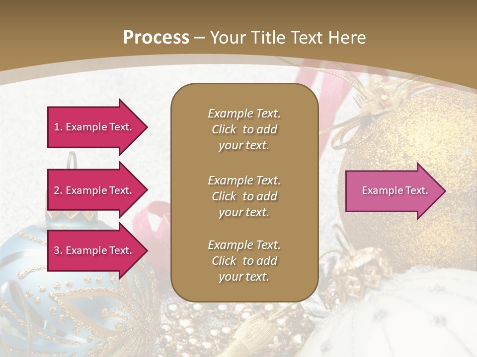 Winter Ornate Glowing PowerPoint Template