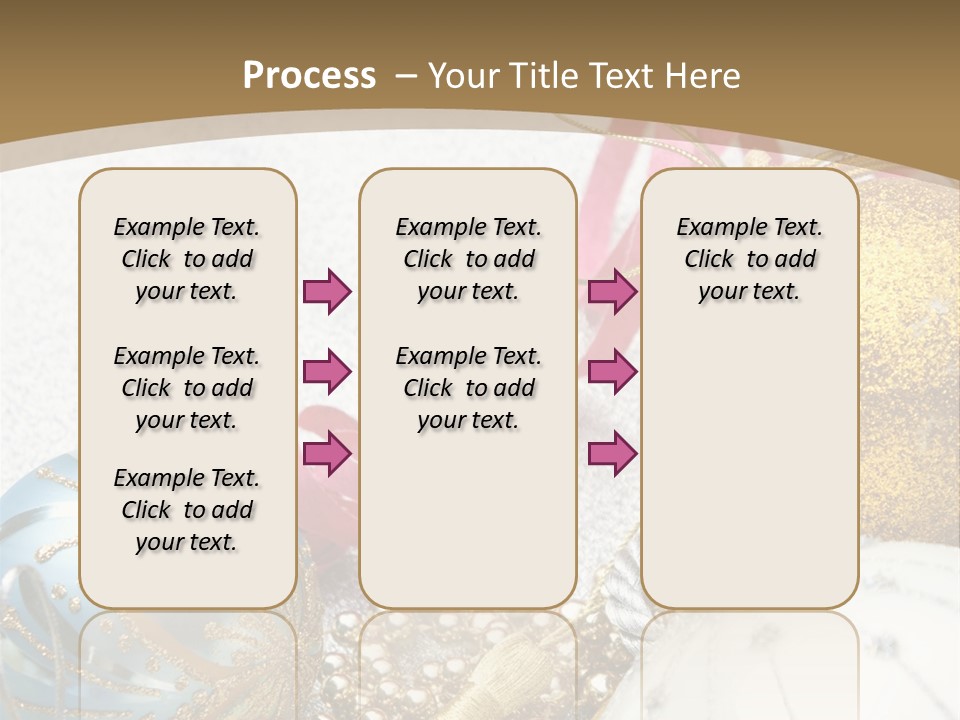 Winter Ornate Glowing PowerPoint Template