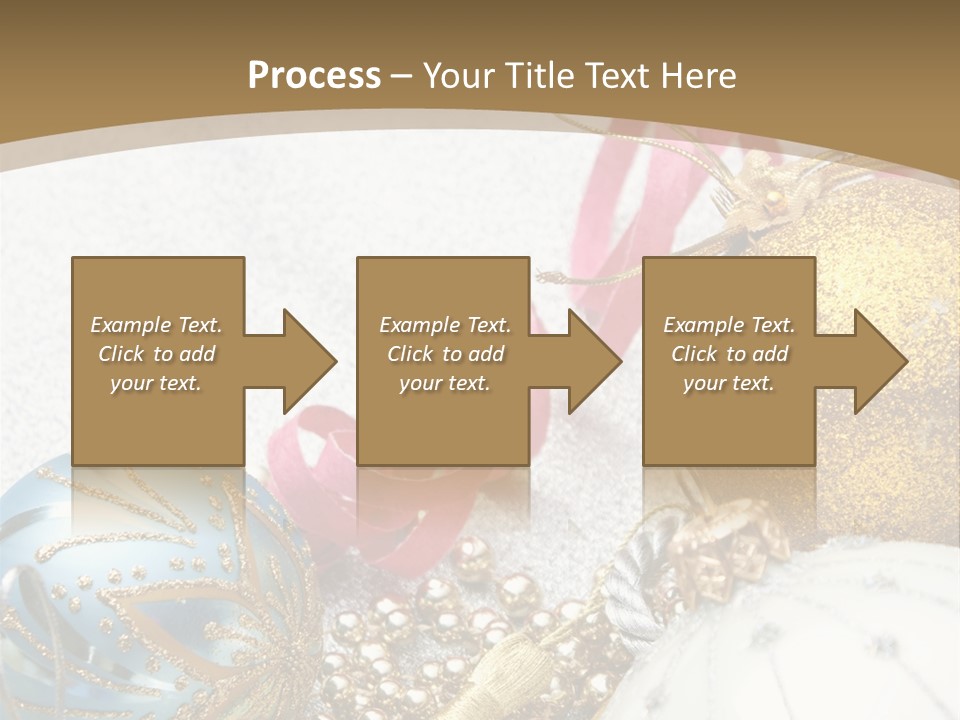Winter Ornate Glowing PowerPoint Template