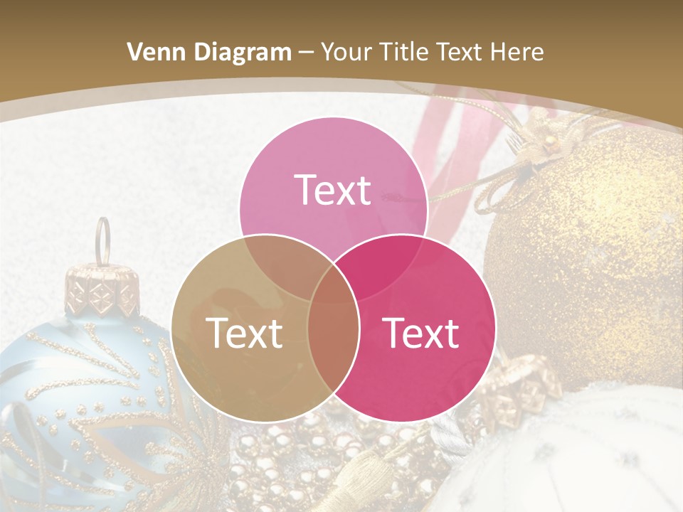 Winter Ornate Glowing PowerPoint Template