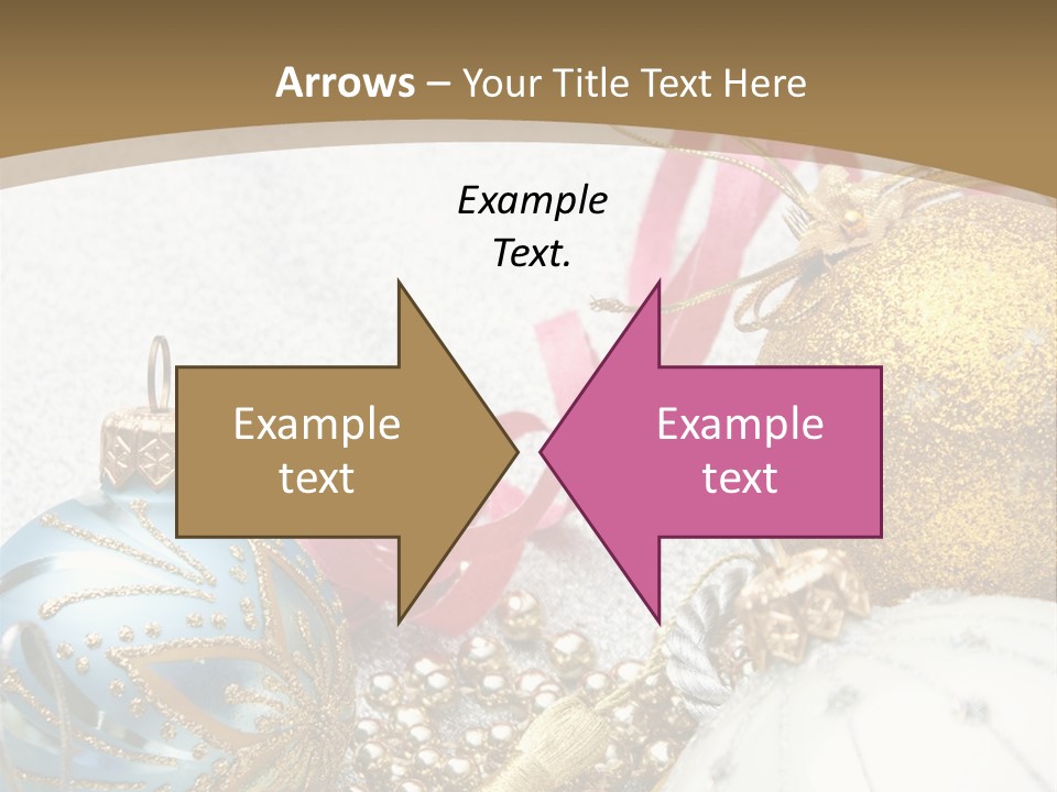 Winter Ornate Glowing PowerPoint Template