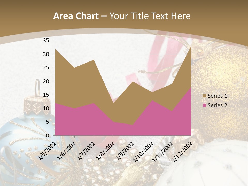 Winter Ornate Glowing PowerPoint Template