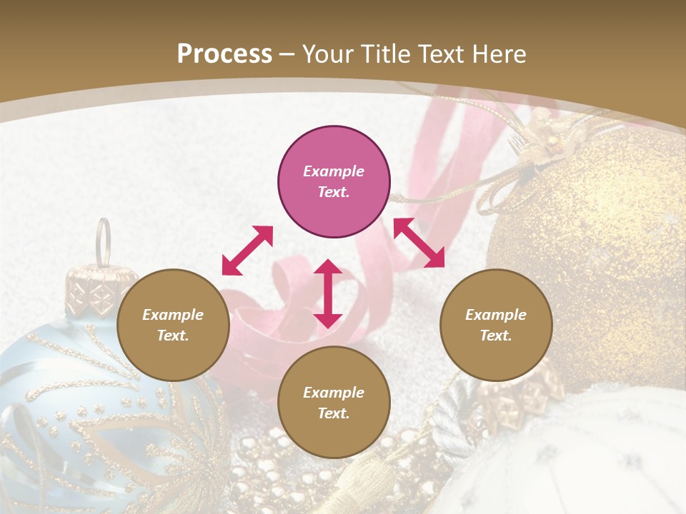 Winter Ornate Glowing PowerPoint Template