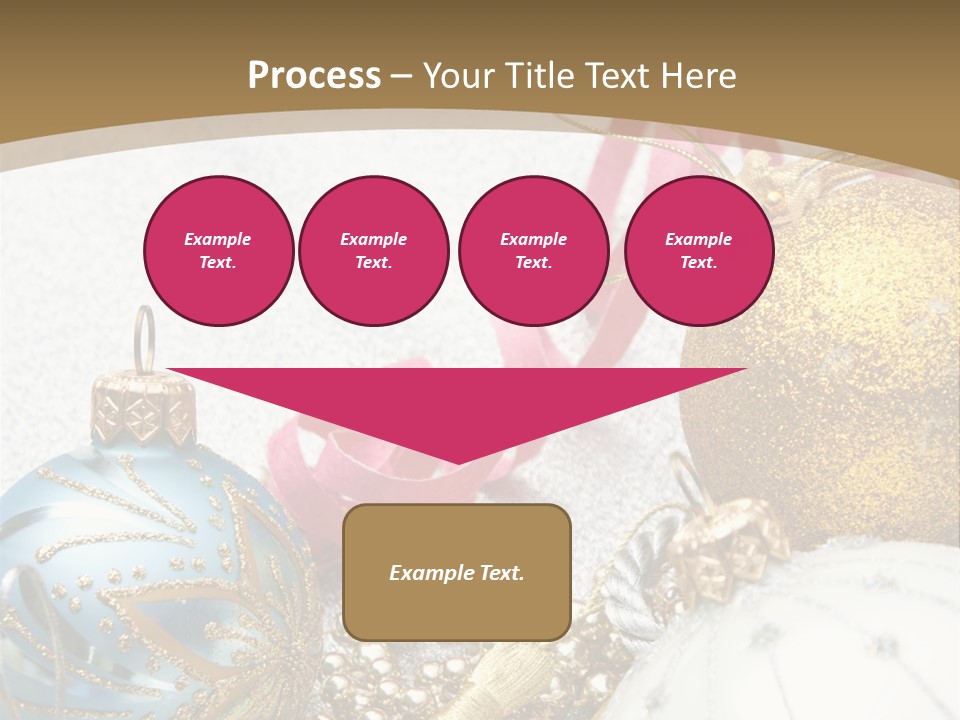 Winter Ornate Glowing PowerPoint Template