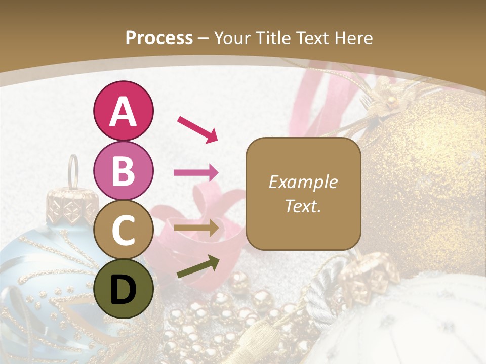 Winter Ornate Glowing PowerPoint Template