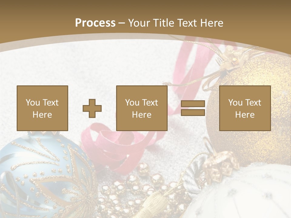 Winter Ornate Glowing PowerPoint Template