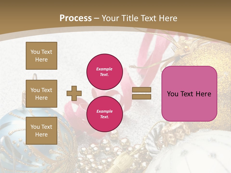 Winter Ornate Glowing PowerPoint Template