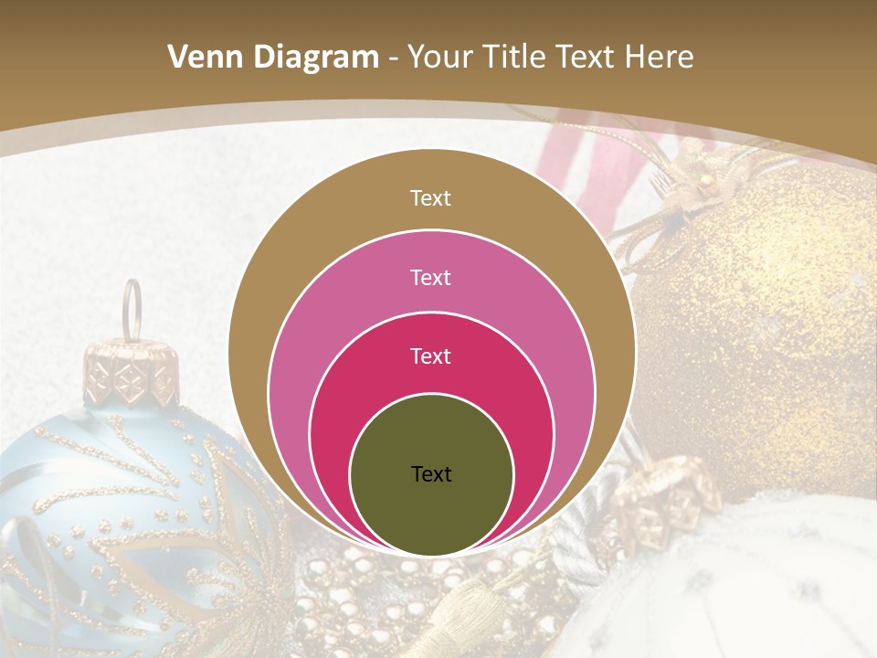 Winter Ornate Glowing PowerPoint Template