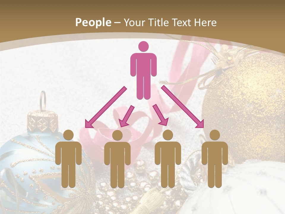 Winter Ornate Glowing PowerPoint Template