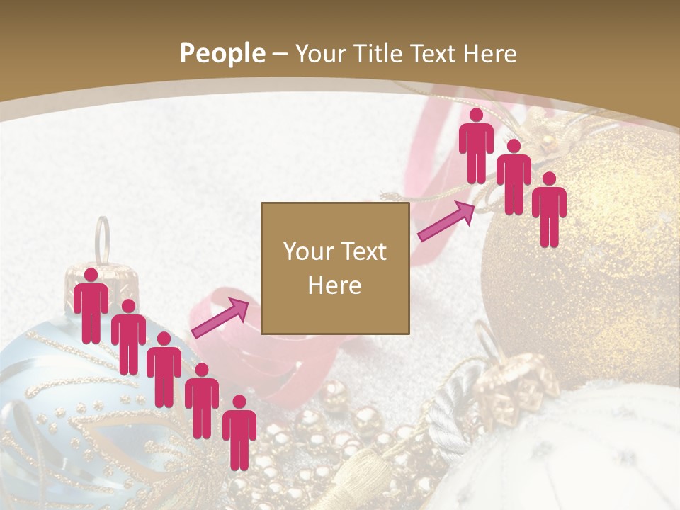 Winter Ornate Glowing PowerPoint Template