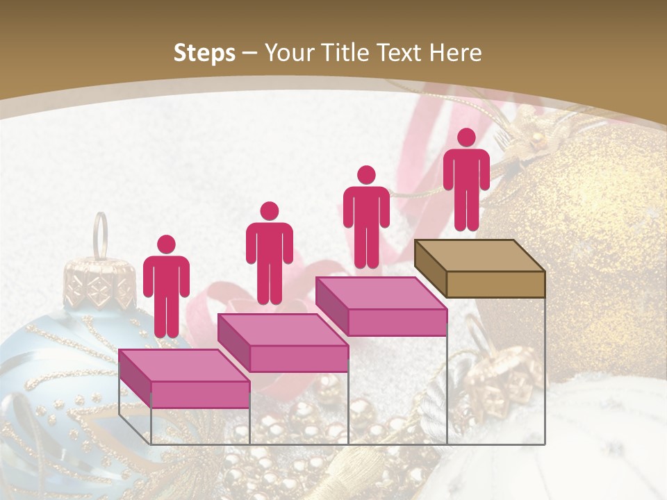 Winter Ornate Glowing PowerPoint Template