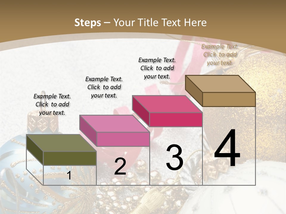 Winter Ornate Glowing PowerPoint Template