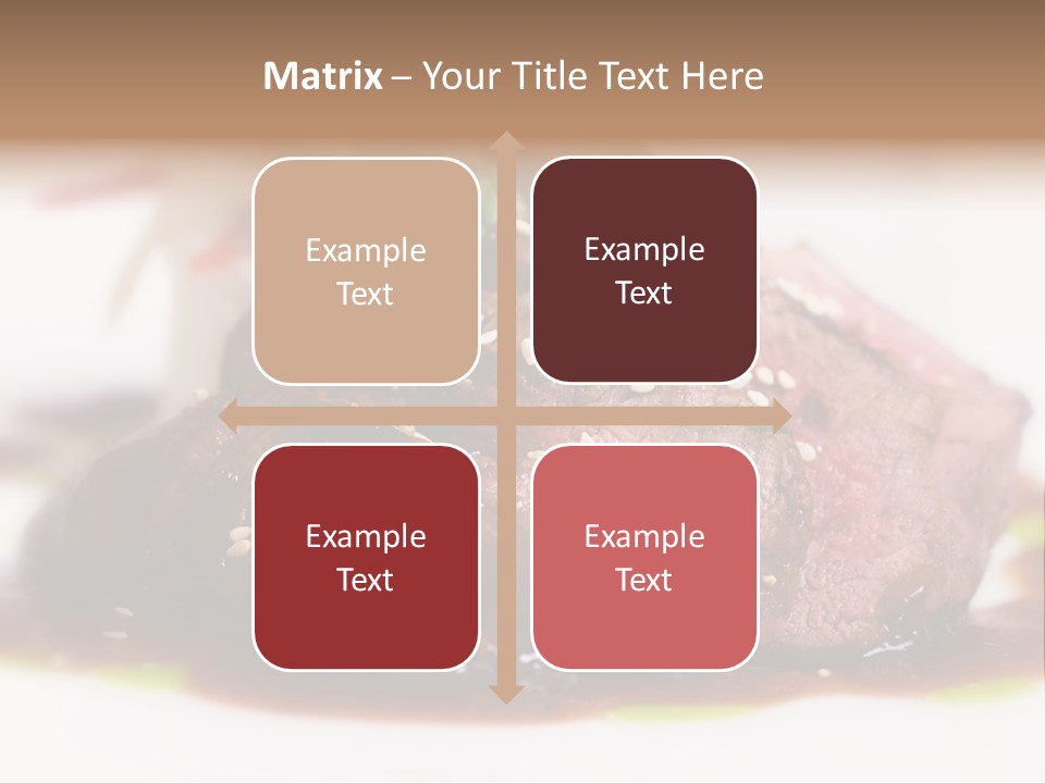 Filet Mignon PowerPoint Template