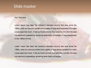 Filet Mignon PowerPoint Template