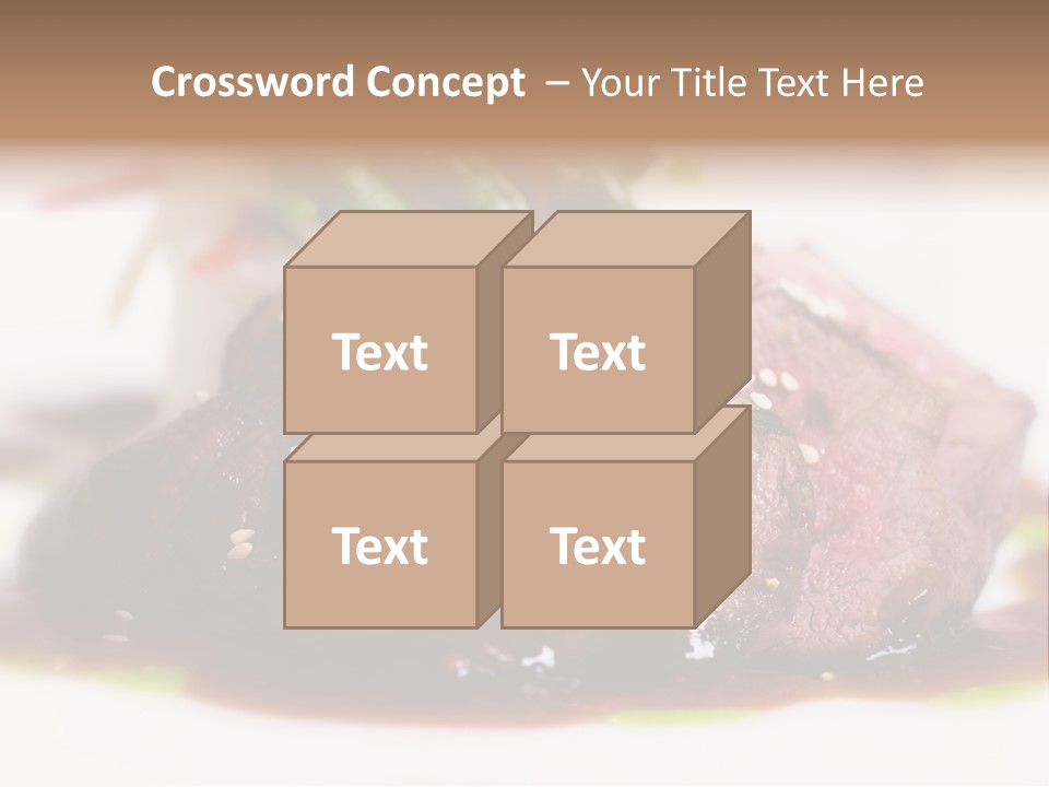 Filet Mignon PowerPoint Template