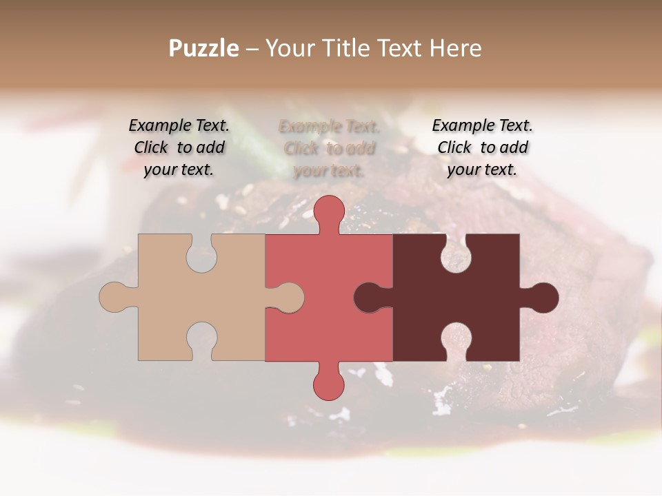 Filet Mignon PowerPoint Template