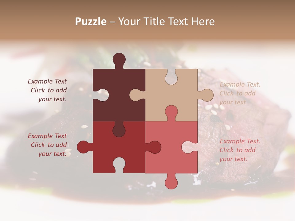 Filet Mignon PowerPoint Template