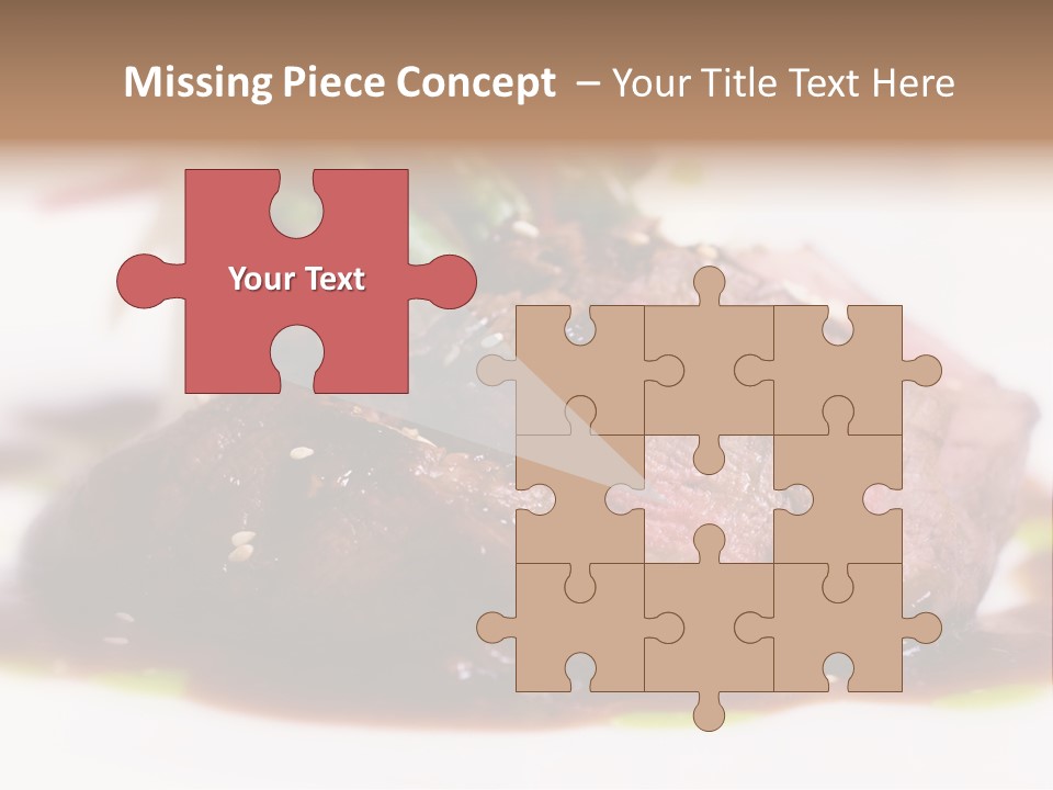 Filet Mignon PowerPoint Template