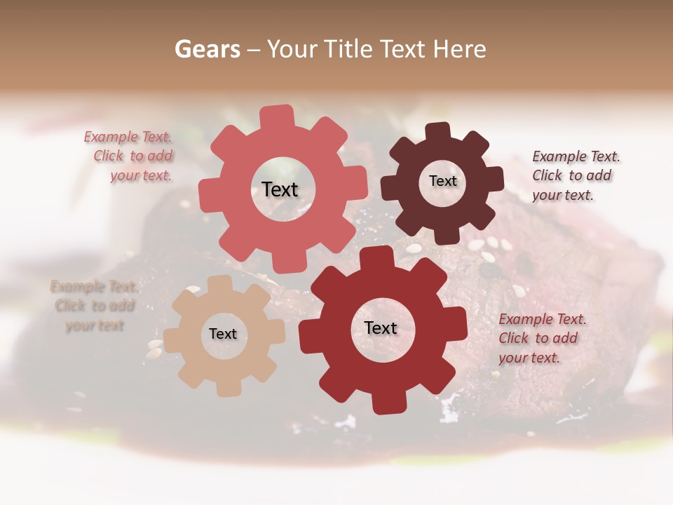 Filet Mignon PowerPoint Template