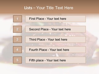 Filet Mignon PowerPoint Template