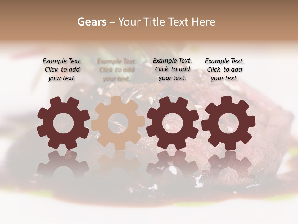 Filet Mignon PowerPoint Template