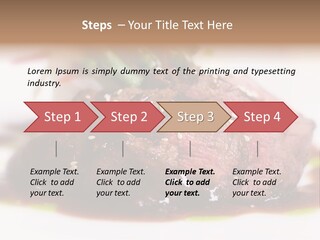 Filet Mignon PowerPoint Template
