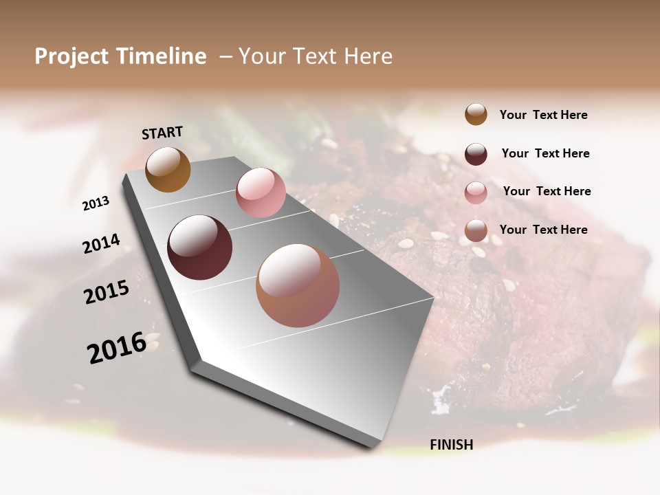 Filet Mignon PowerPoint Template