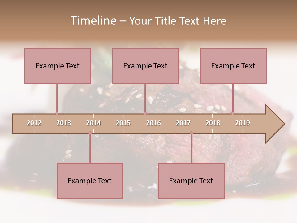 Filet Mignon PowerPoint Template