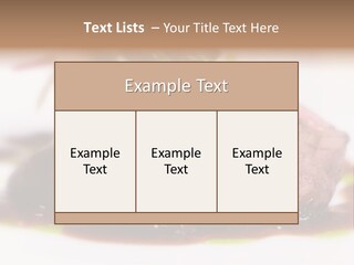 Filet Mignon PowerPoint Template