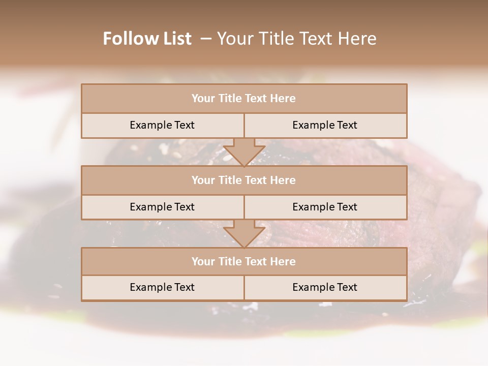 Filet Mignon PowerPoint Template