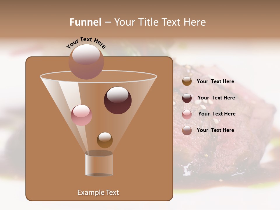 Filet Mignon PowerPoint Template