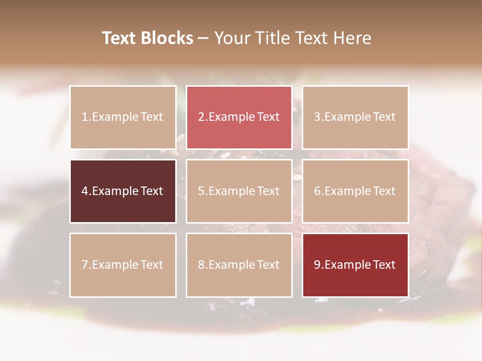 Filet Mignon PowerPoint Template