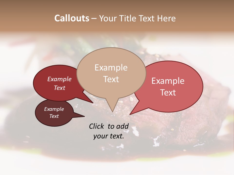 Filet Mignon PowerPoint Template