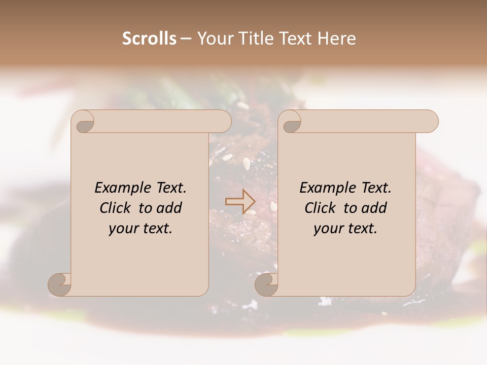 Filet Mignon PowerPoint Template